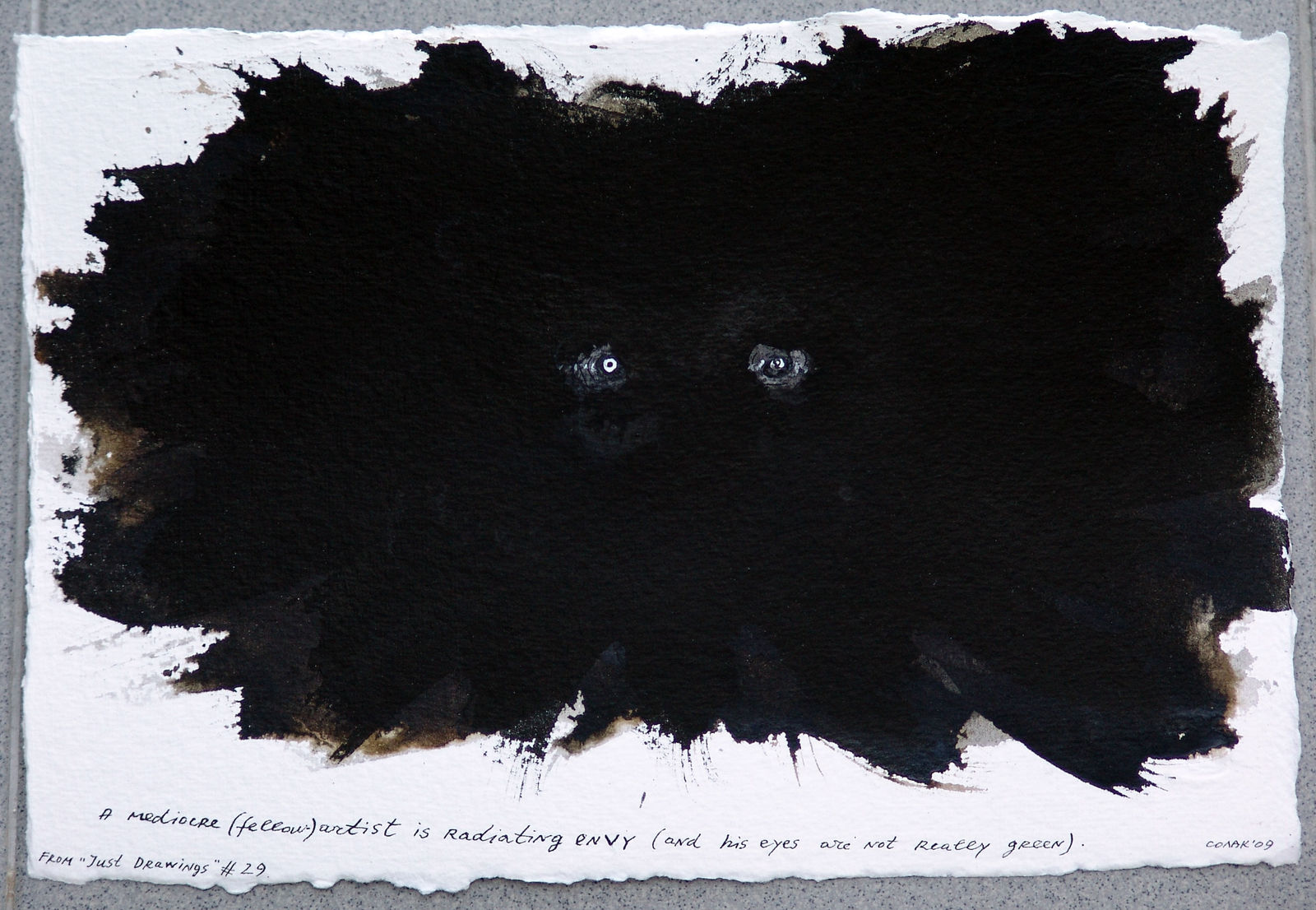 Nedko Solakov, Just Drawing #29, 2009