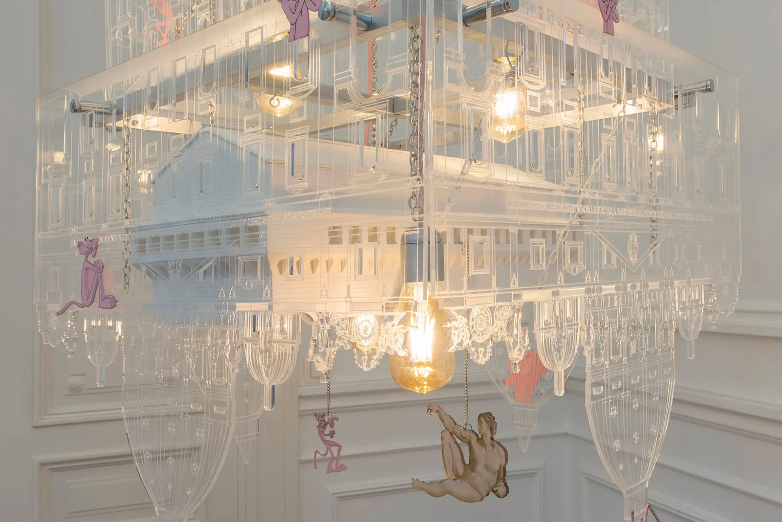 Simon Fujiwara, Pink Panther vs The Pope, 2020