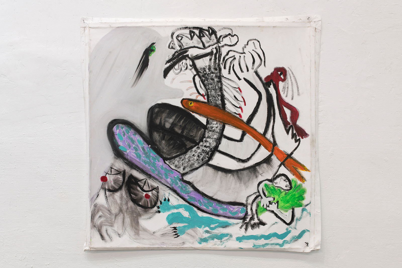 Aysha E Arar, You are not allowed to swim here, 2022