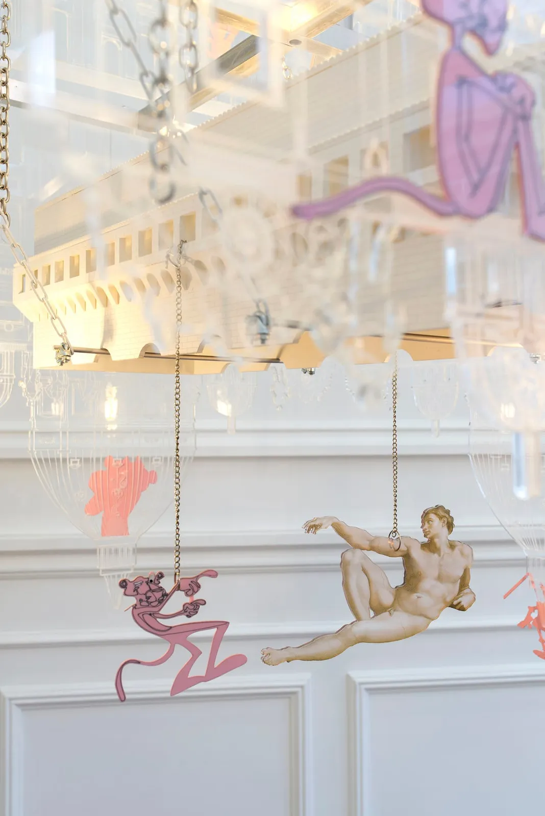 Simon Fujiwara, Pink Panther vs The Pope, 2020