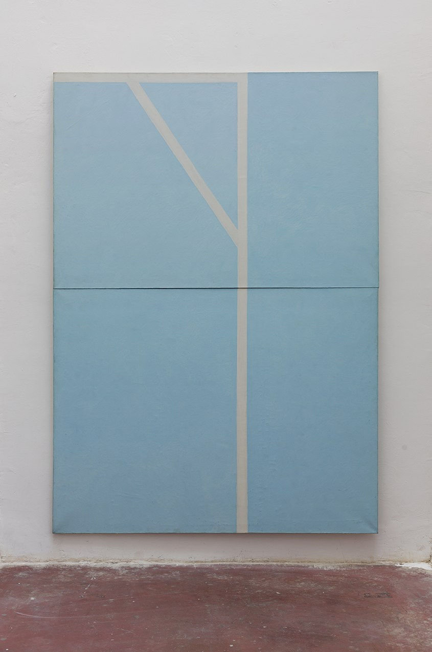 Michael Gross, Blue and white, 1977
