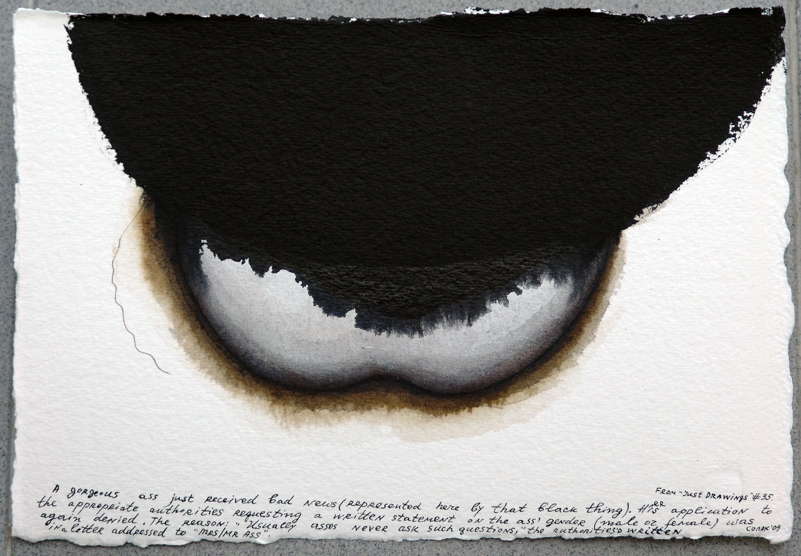 Nedko Solakov, Just Drawing #35, 2009