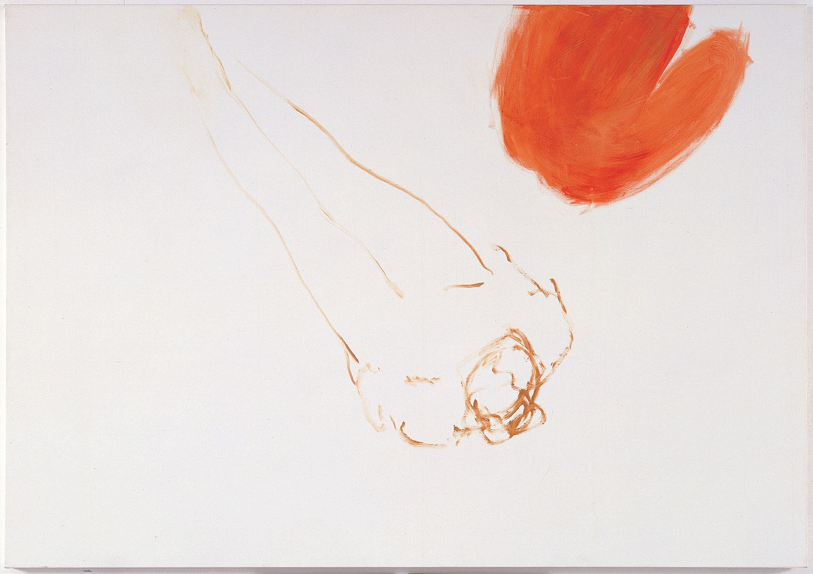 Yudith Levin, In bed-she diagonally, 2005