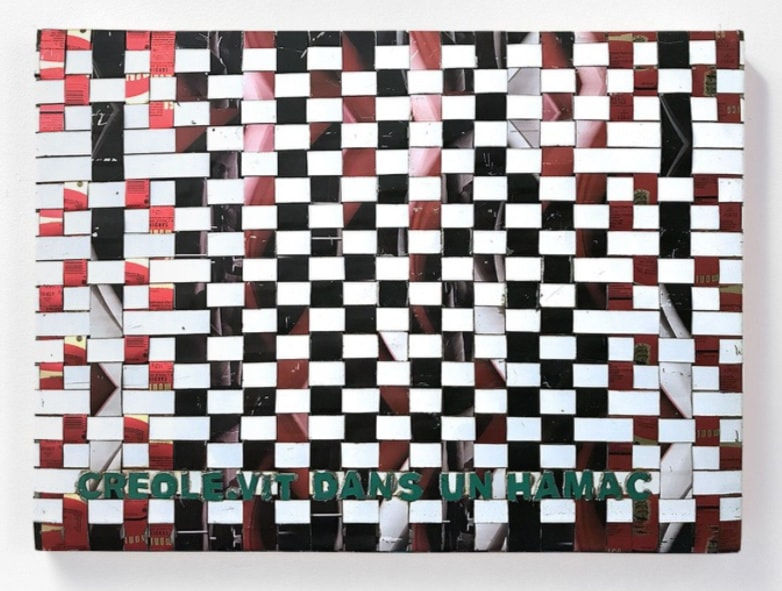 Adel Abdessemed, Cocorico painting, Creole. Vit dans un hamac, 20172018