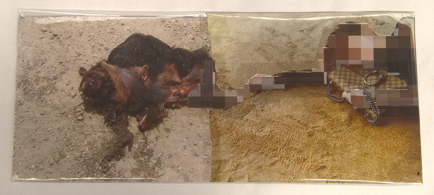 Thomas Hirschhorn, Pixel-Collage nº56, 2016