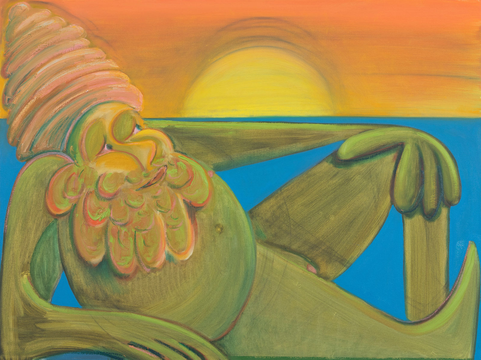 安通庫恩斯特 Antone Könst, 日光浴者 Sun Bather, 2020