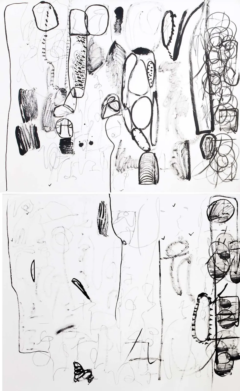 許炯 Xu Jiong, 春之祭・觀自在 Spring Monster・The Self-Abiding One, 2018