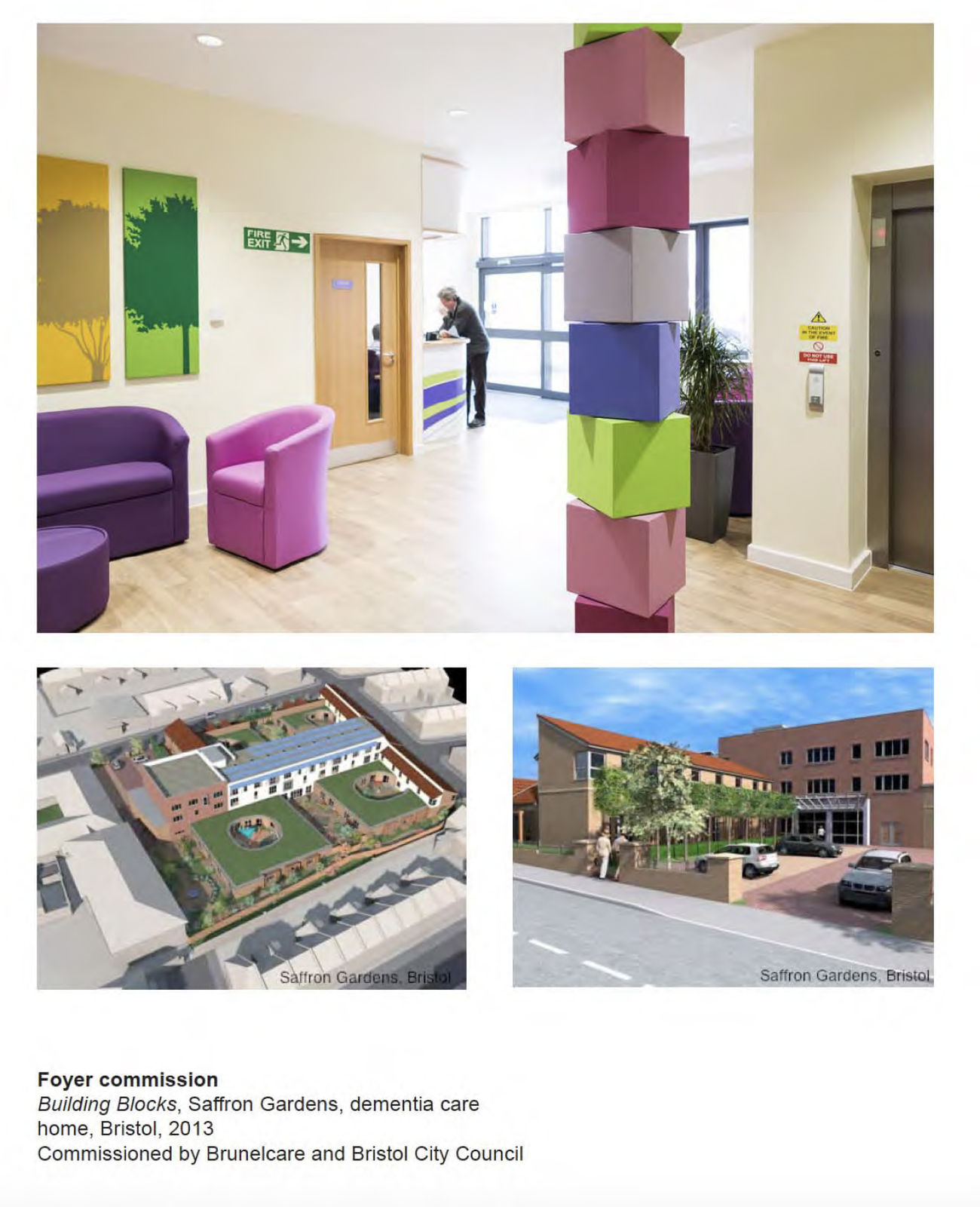 Eamon O'Kane, Saffron Gardens: Creative Toolboxes, 2013