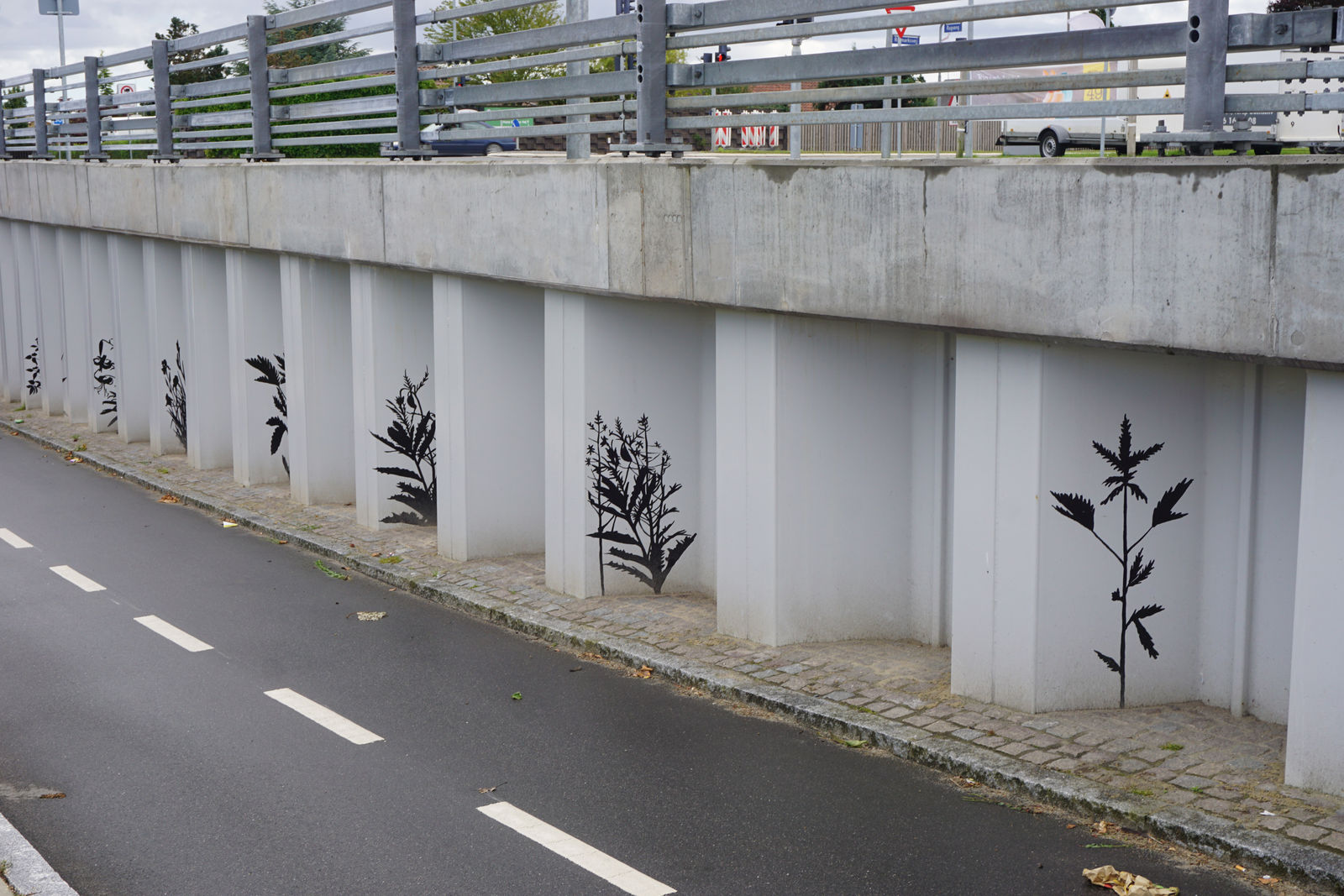Eamon O'Kane, Odense City Council - Forest Path (Bicycle Tunnel), 2016