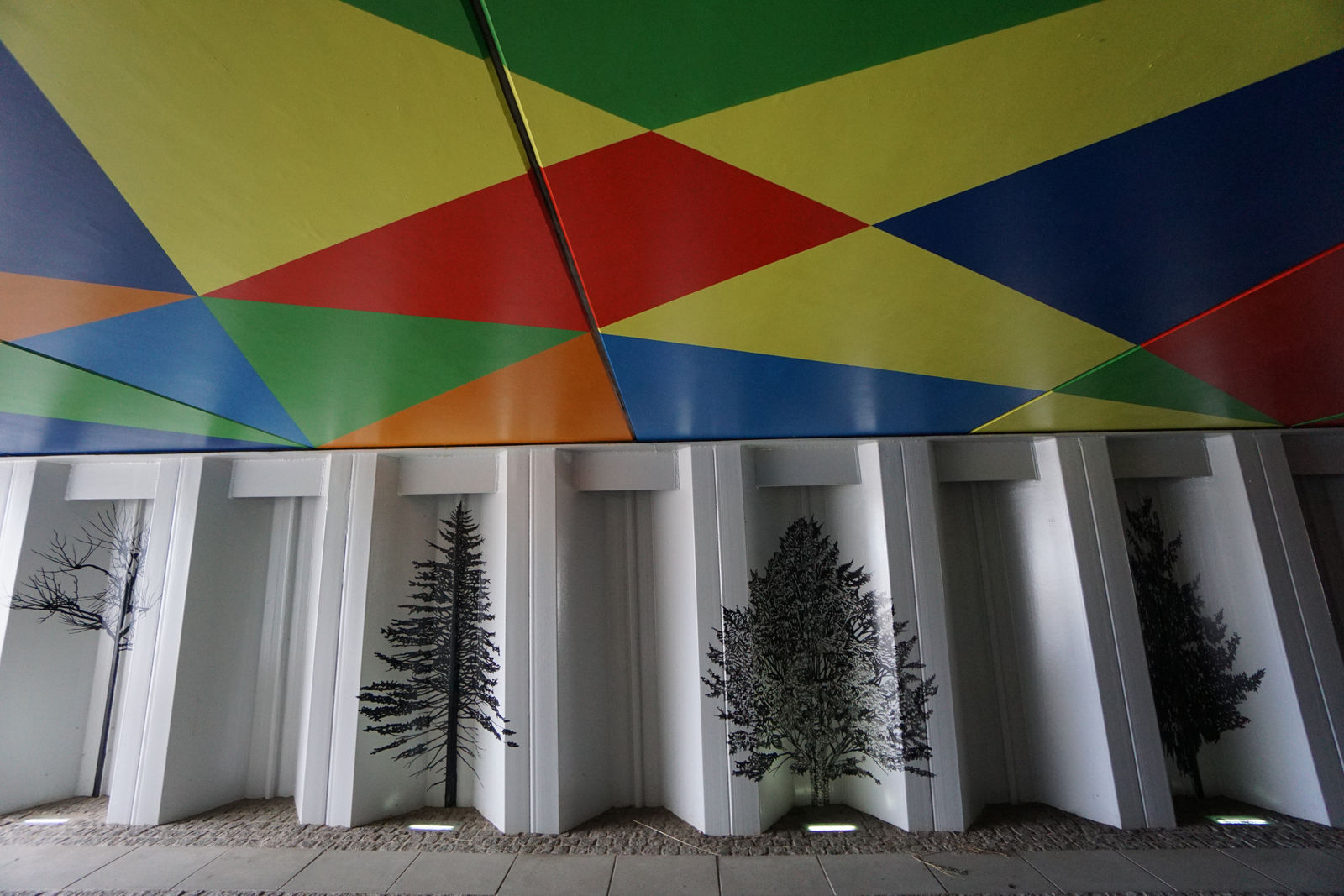 Eamon O'Kane, Odense City Council - Forest Path (Bicycle Tunnel), 2016