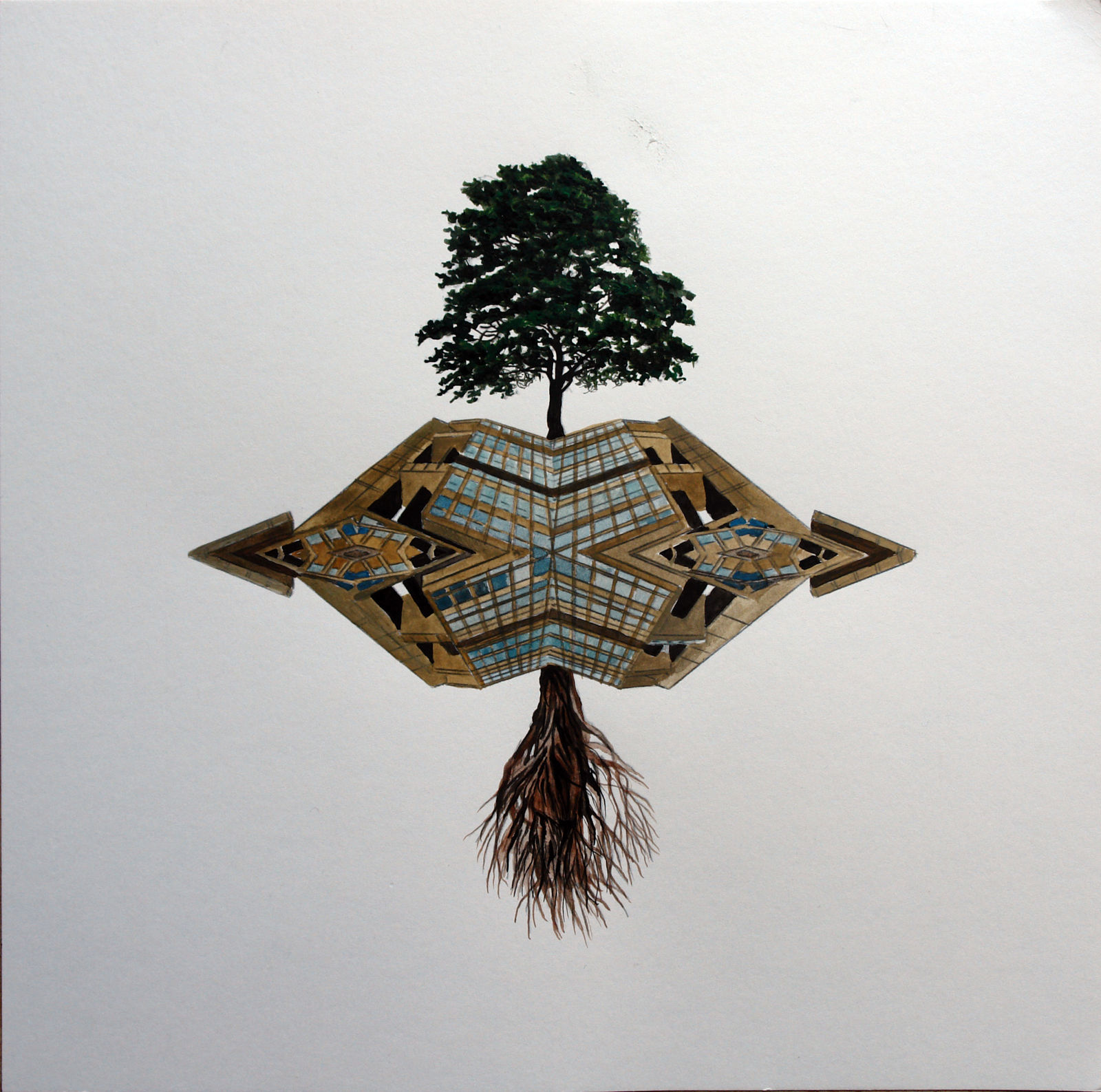 Eamon O'Kane, Hybrid small works on paper, 2008 - present