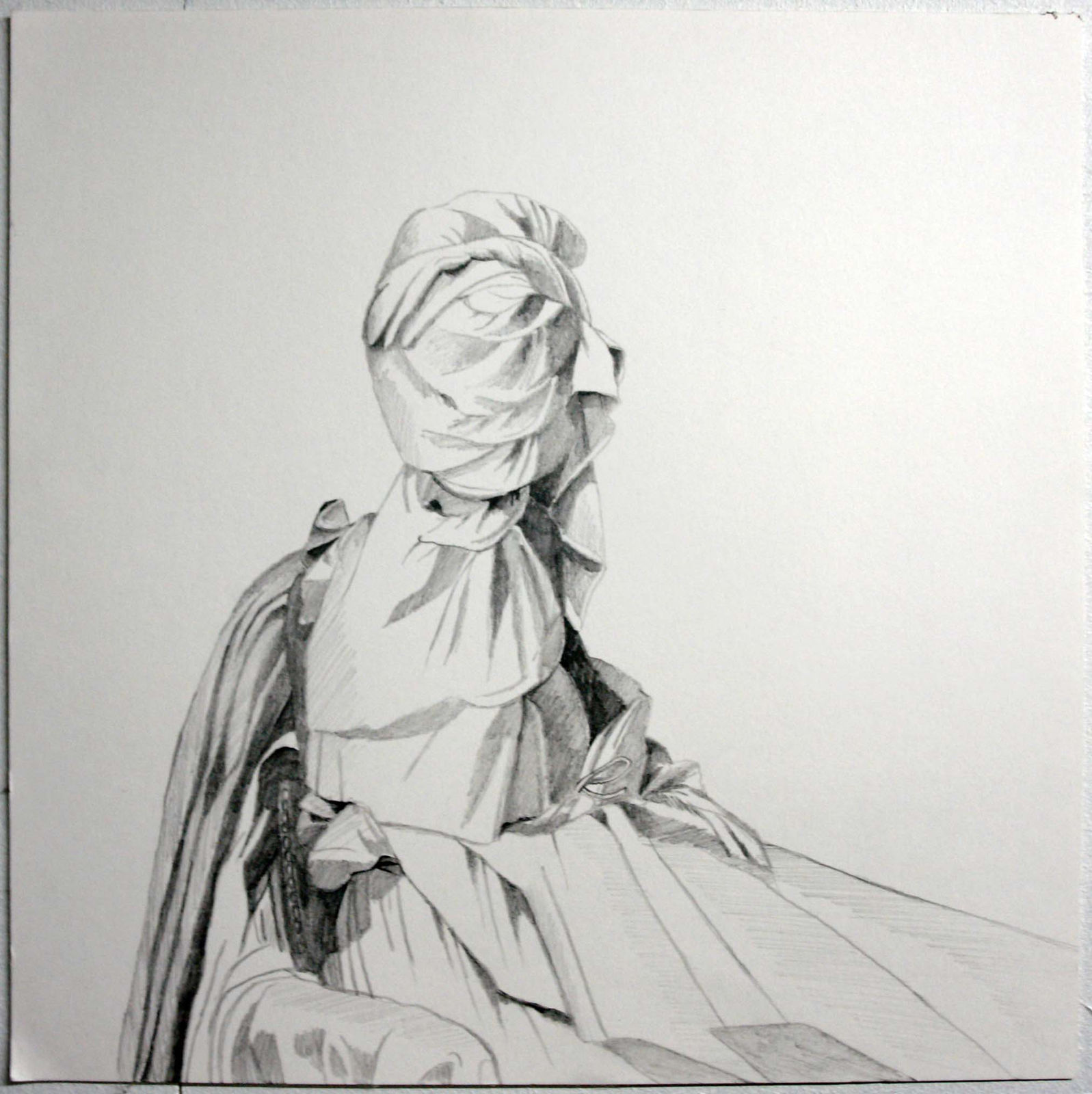 Eamon O'Kane, Hybrid Portrait and Landscape drawings series, 2014