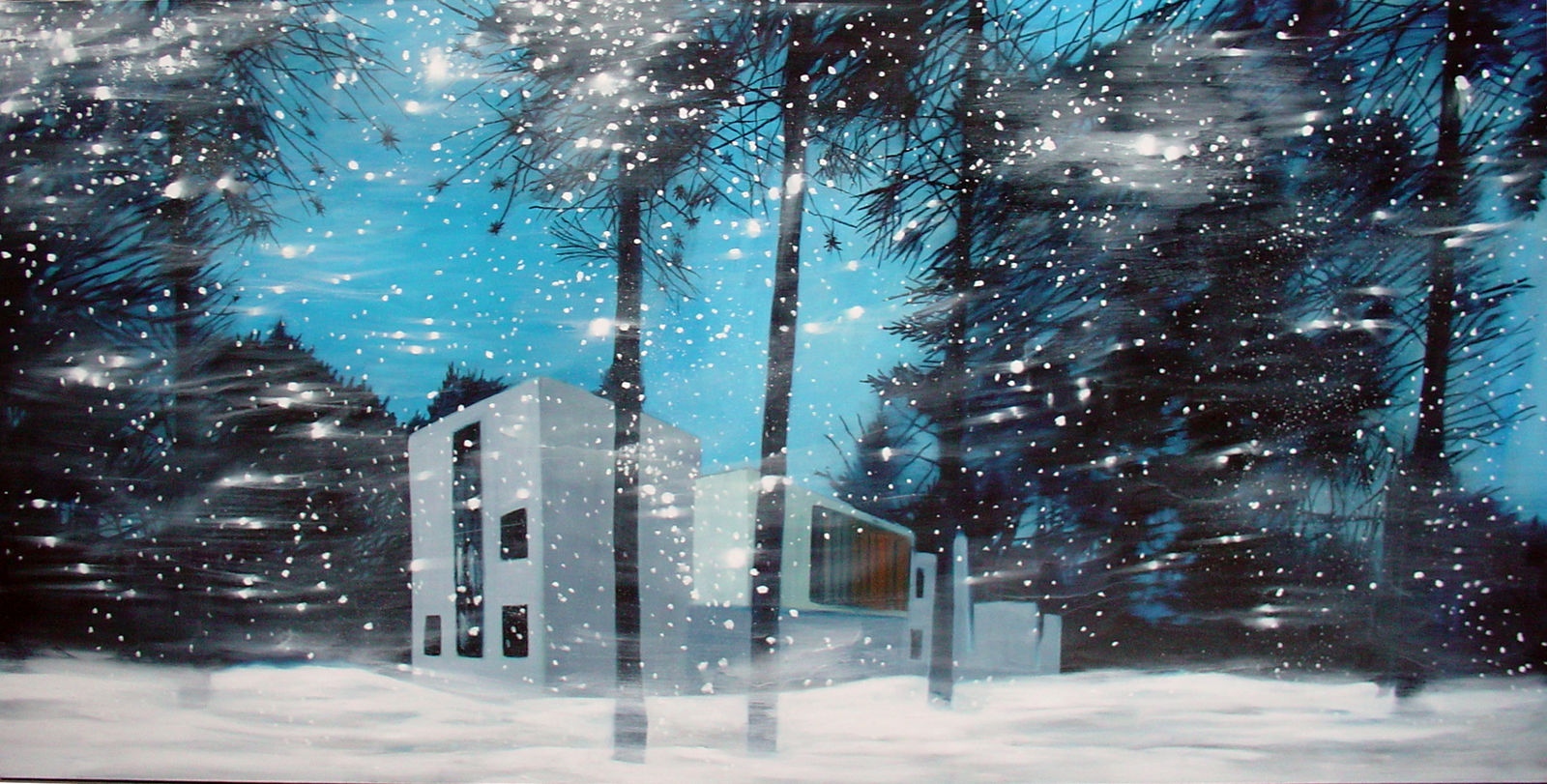 Eamon O'Kane, Studio in Snowstorm, 2004-2005