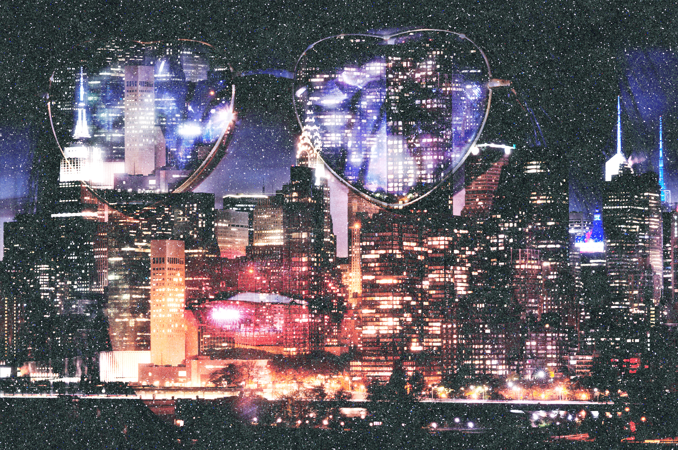 David Drebin, Stargazing, Diamond Dust, 2020