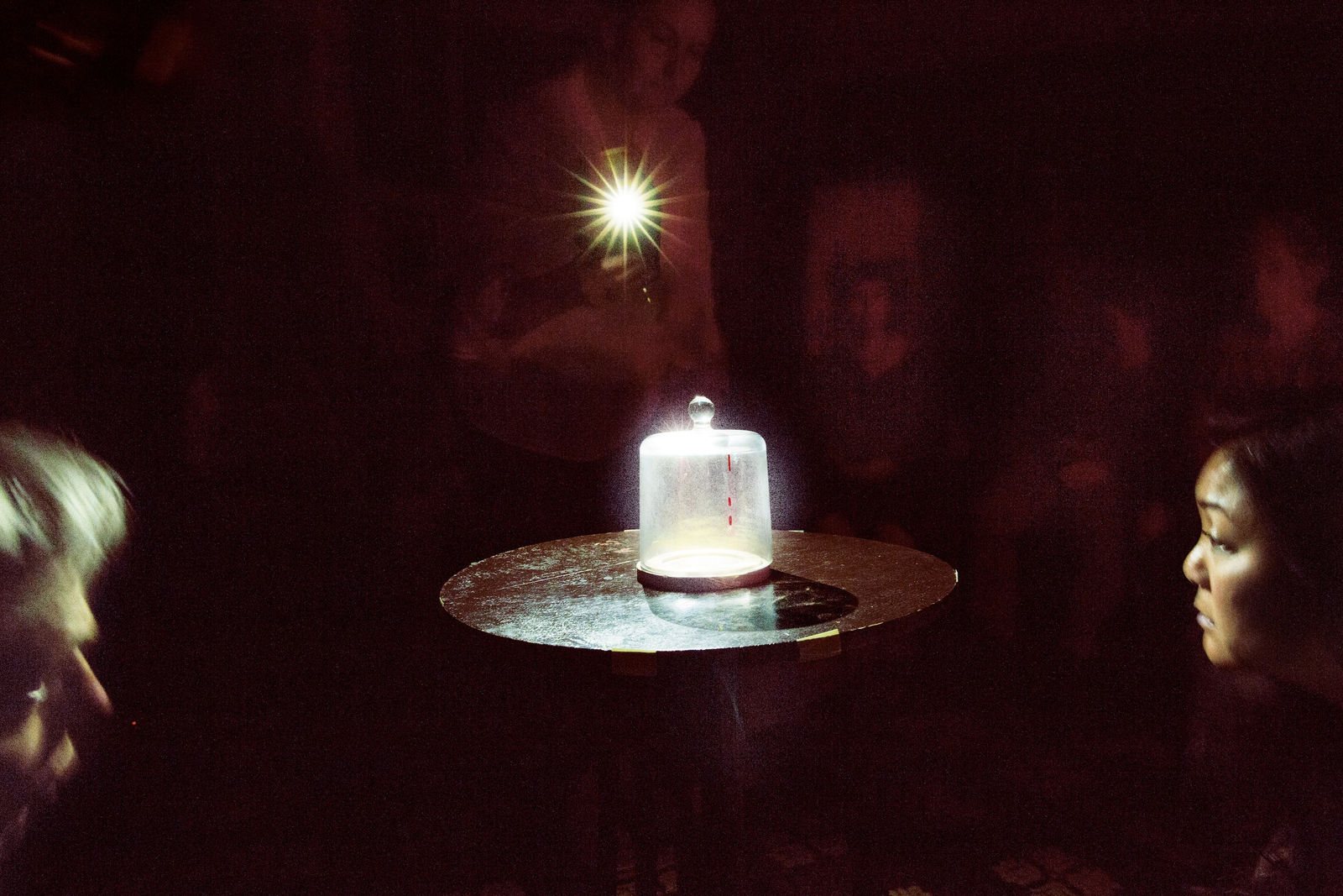 Shannon Taggart, Glass dome exercise, inspired by the Scole Experiment, Arthur Findlay College, UK, 2012