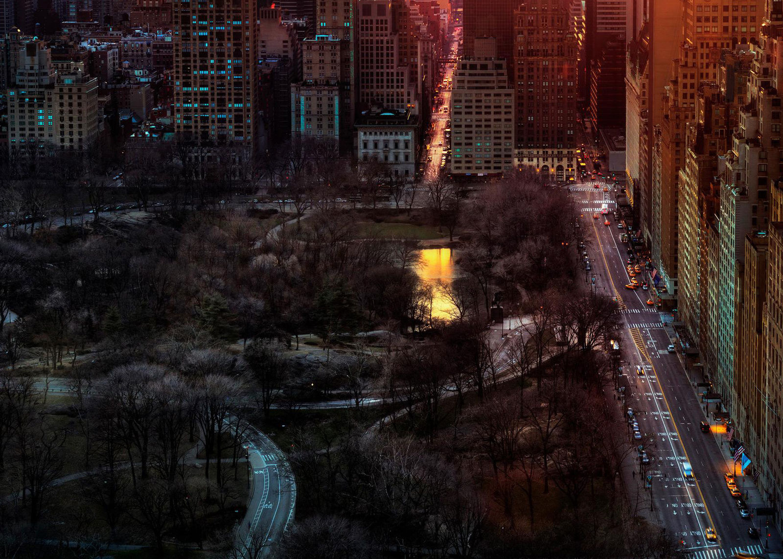 David Drebin, High Rise New York City, Diamond Dust, 2020