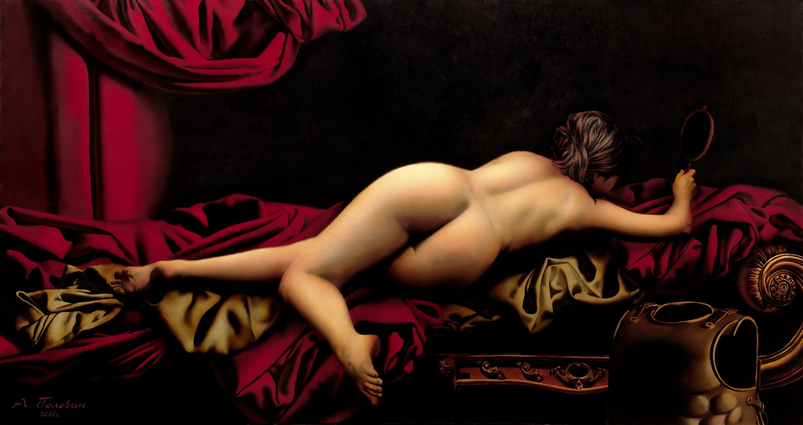 Alexey Golovin, The Toilet of Venus.