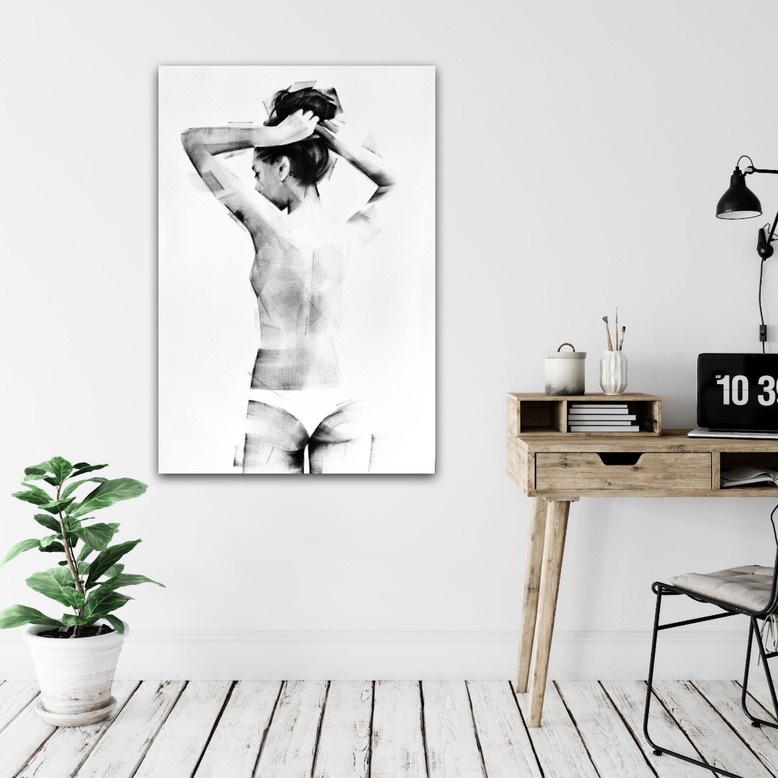 Marion Cadet, Etude de dos