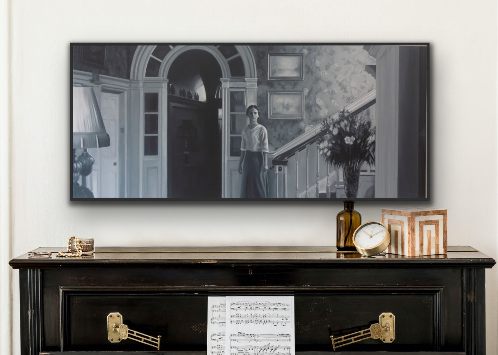 Jose Antonio Ochoa, Woman Descending a Staircase