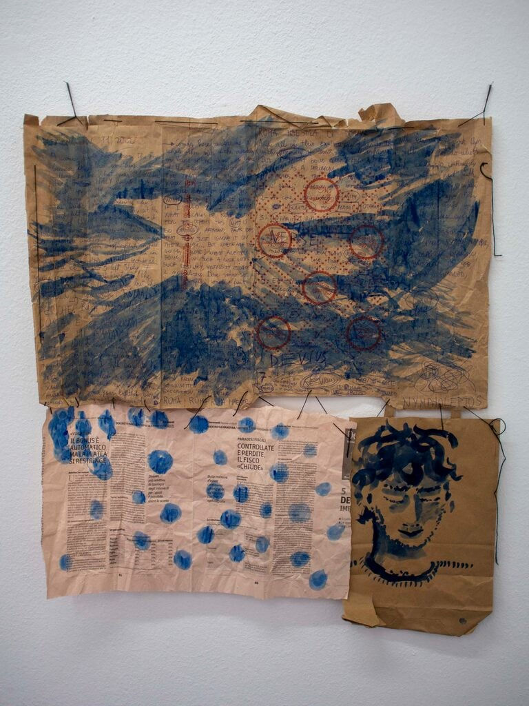 Daniele Formica, Paper Bag 1: Nympholepsy, 2022