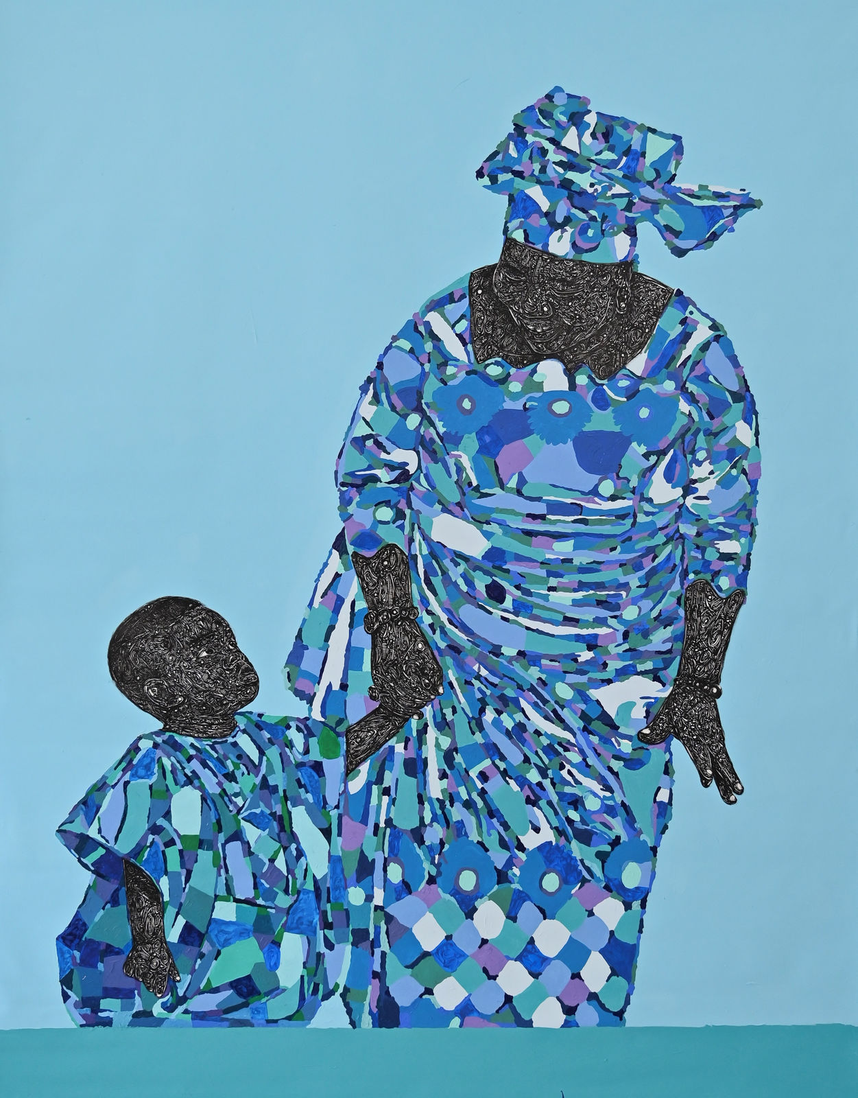 Tyna Adebowale, #motherwombseries, Mama B.O.B, 2023