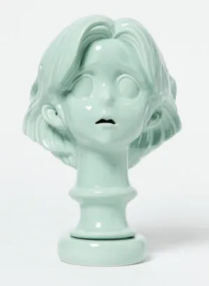 Ok Seungcheol, Plaster Statue (Incense Chamber), 2020