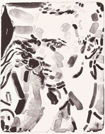 Elizabeth Peyton, Flowers; Kristian, 2014