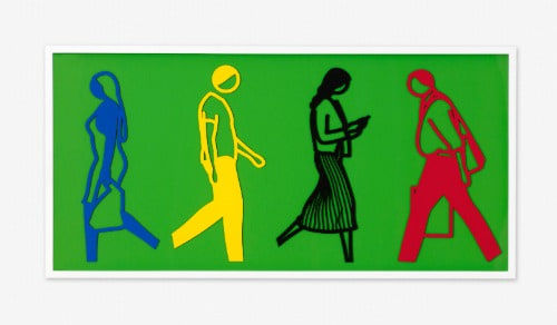 Julian Opie, Street, 2020