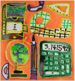 Katherine Bernhardt, Geography 101, 2021