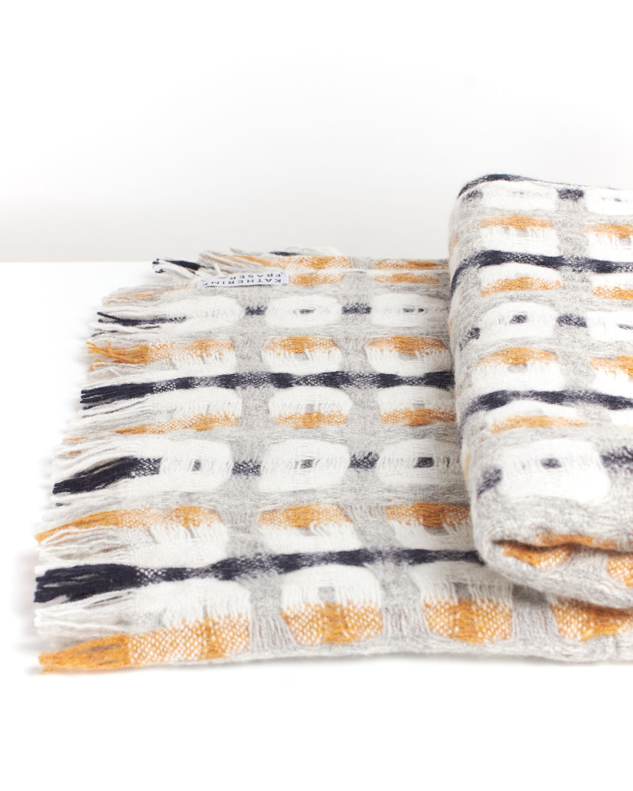 Katherine Fraser, Periwinkle Doublecloth Throw