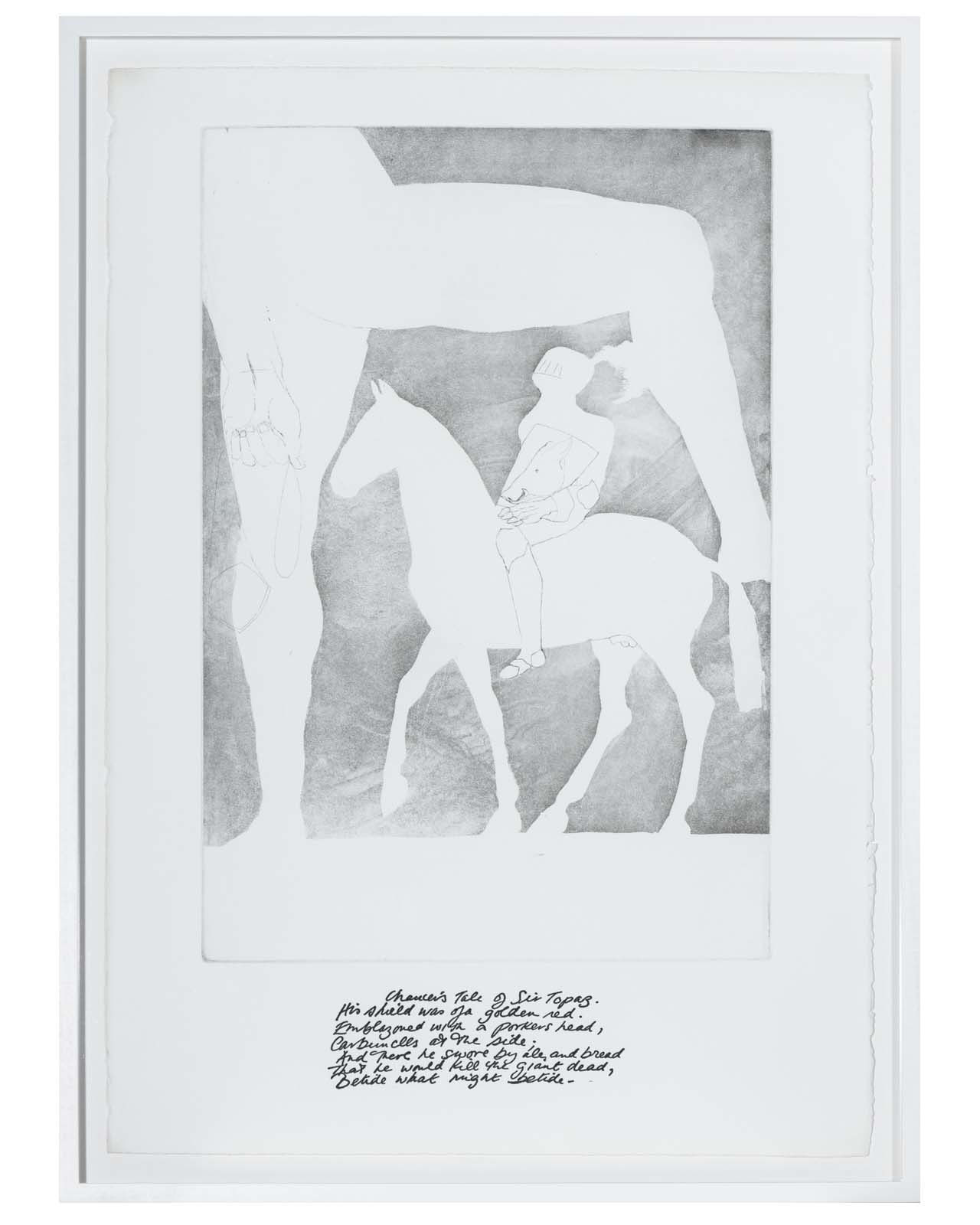 Elisabeth Frink, The Canterbury Tales: Chaucer's Tale of Sir Topaz