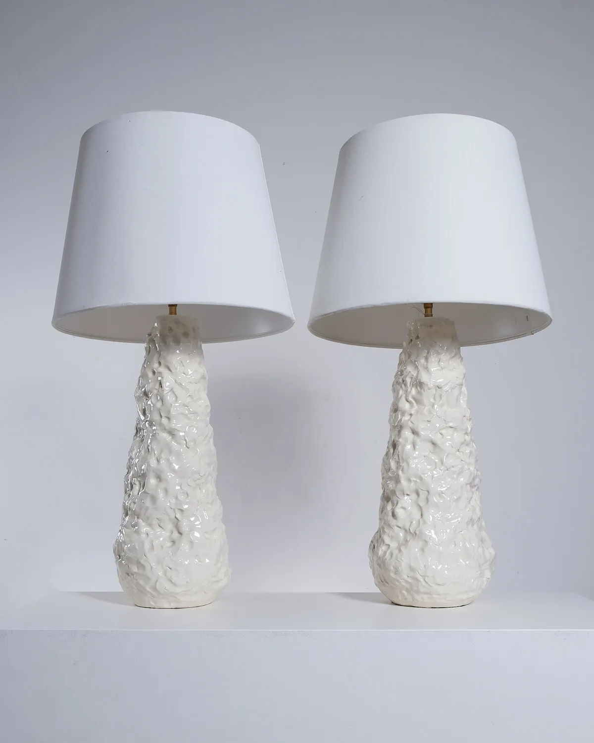 Ditte Blohm, Pair of Large Lamps
