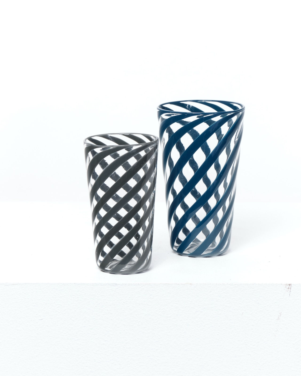Laurence Brabant and Alain Villechange, Grey and clear tumbler