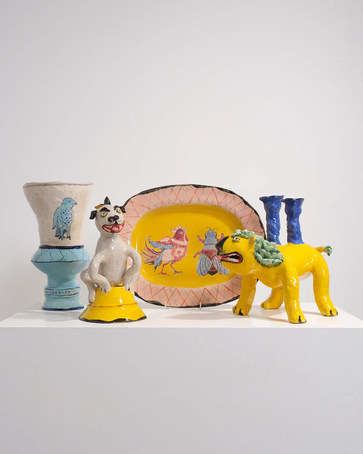 Claudia Rankin, Lion Candle Holder