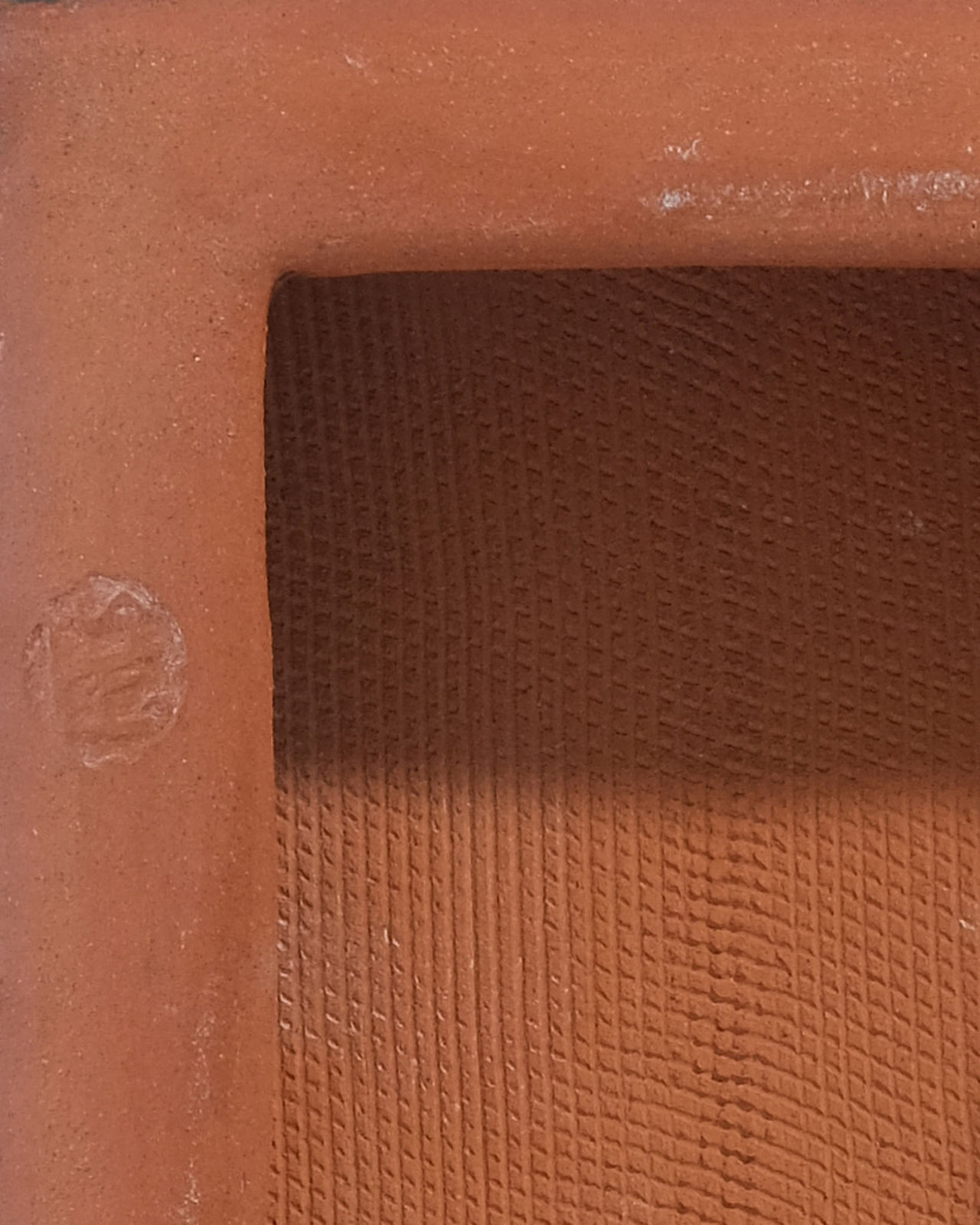 Nicola Tassie, Slip Pillow - Slate on Yellow on Black