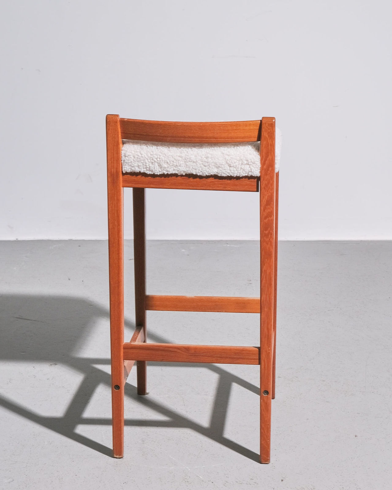 Swedish, Teak Bar Stool