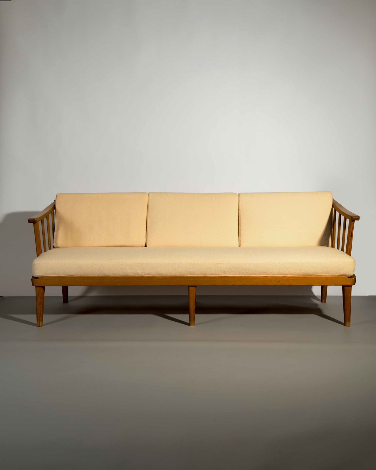 Carl Malmsten, 'Visingsö' 3 Seater Sofa Bench