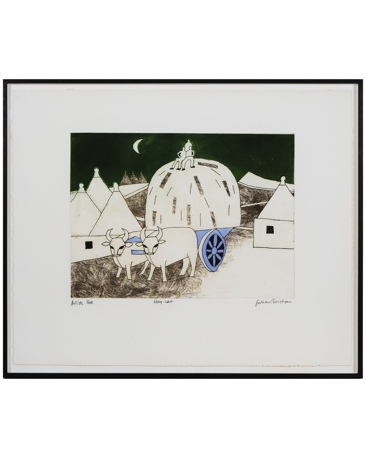 Julian Trevelyan, Hay-cart