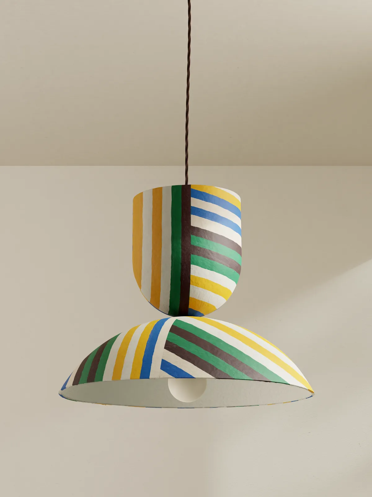 Palefire Studio x 8 Holland Street, Buoy Pendant Light in Bonbon