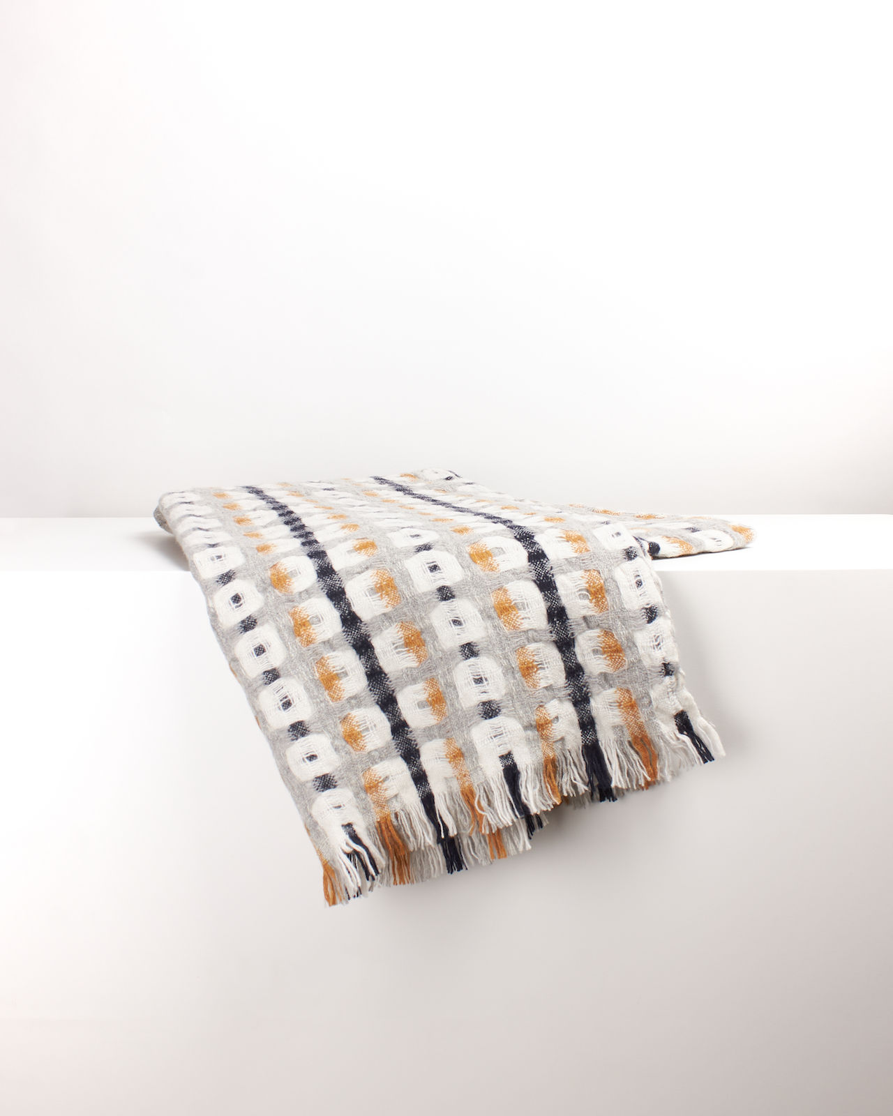 Katherine Fraser, Periwinkle Doublecloth Throw