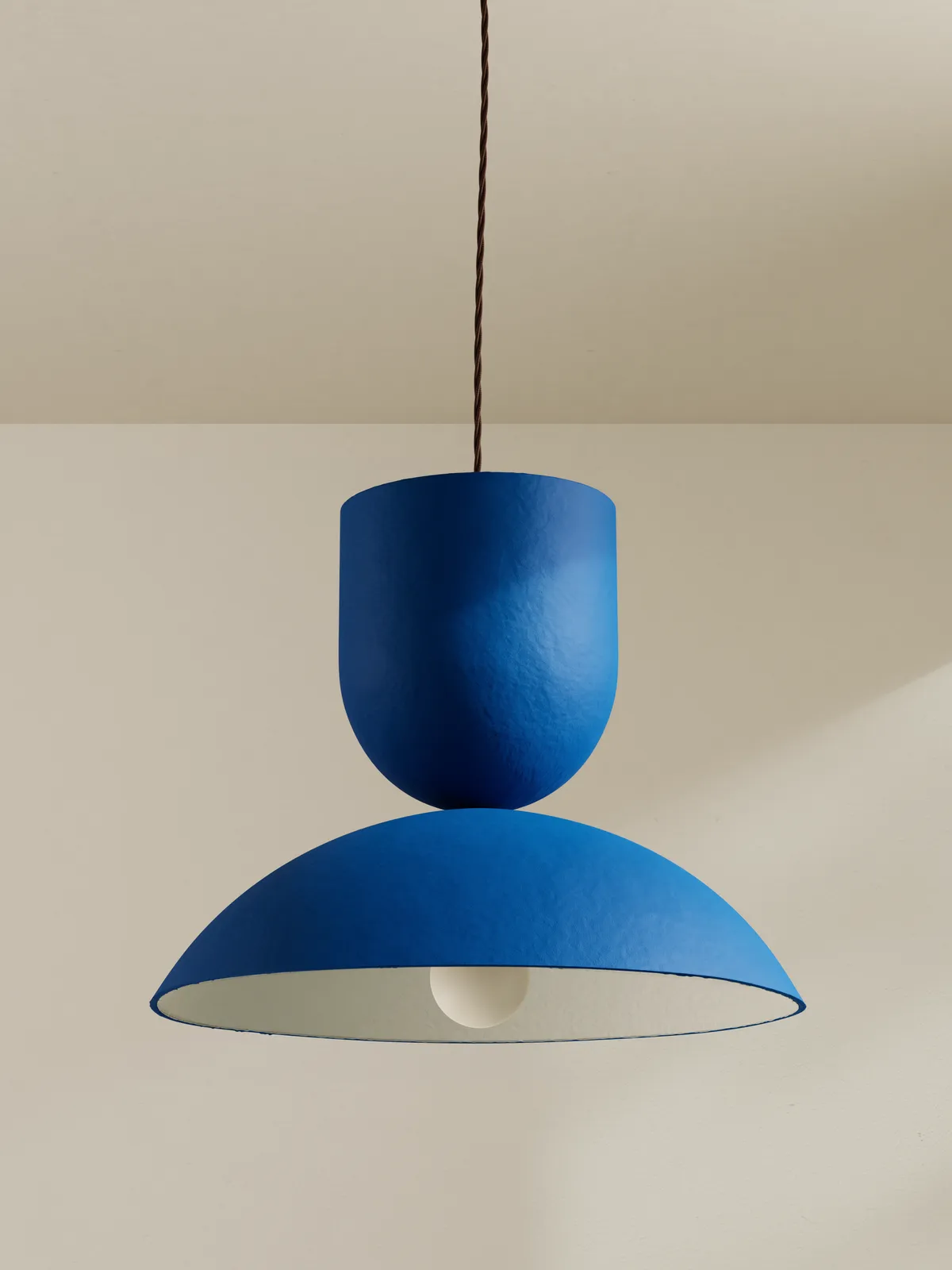 Palefire Studio x 8 Holland Street, Buoy Pendant Light in Azure