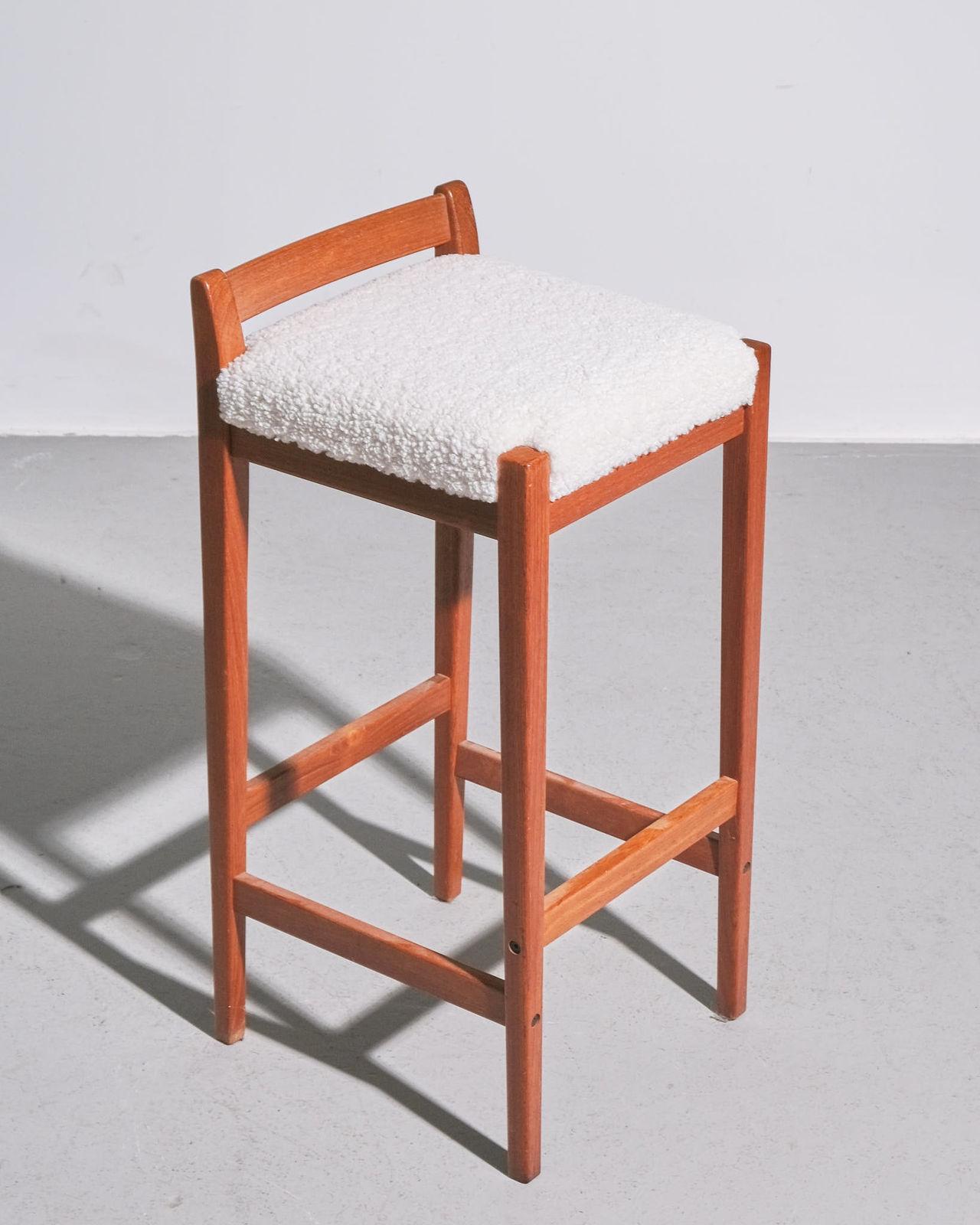 Swedish, Teak Bar Stool