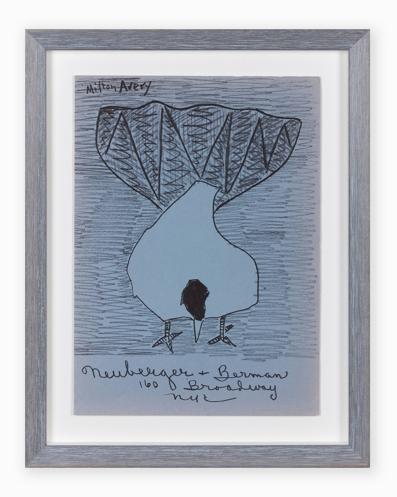 Milton Avery, Vintage lithograph