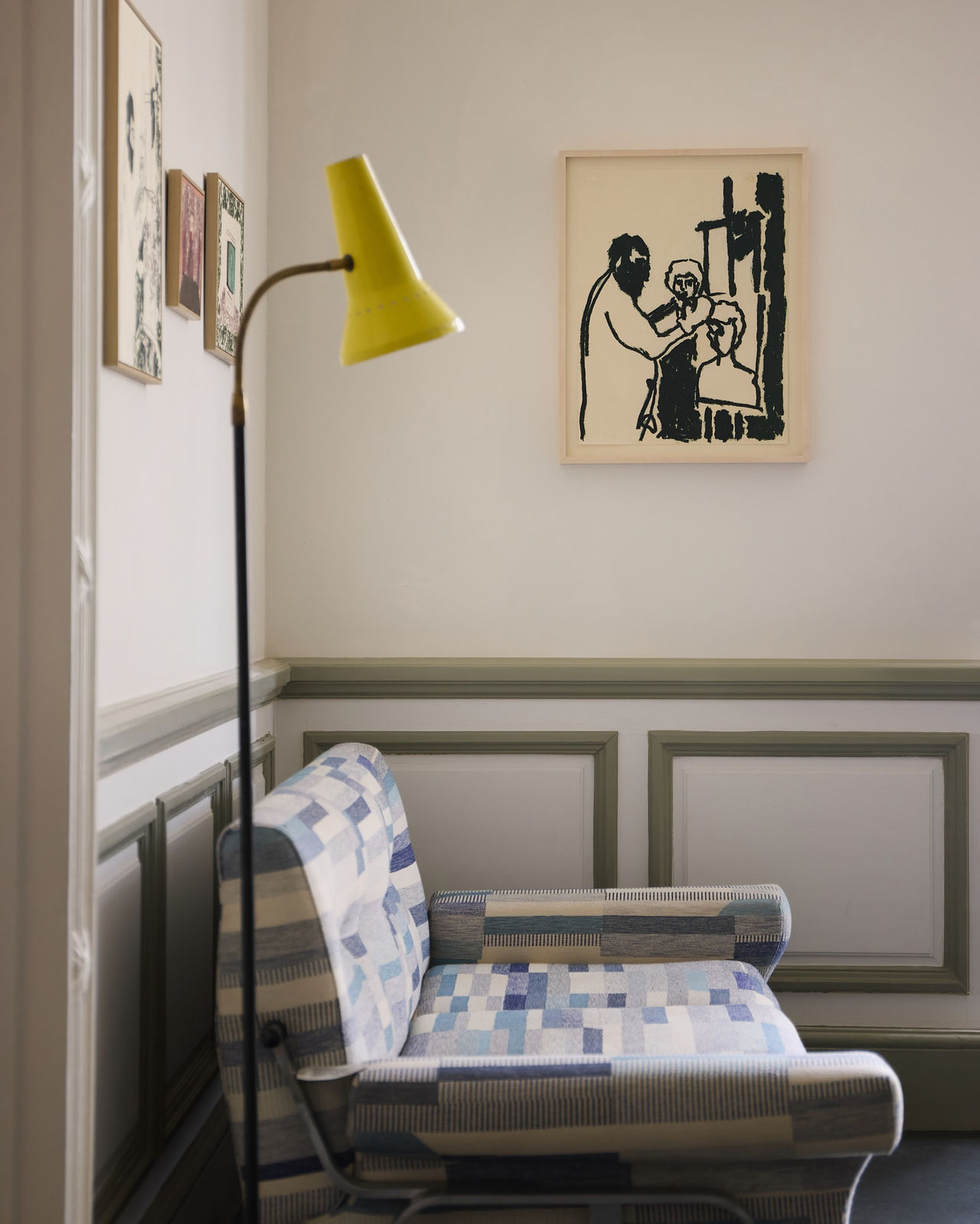 Jake Garfield, Man Painting A Painting