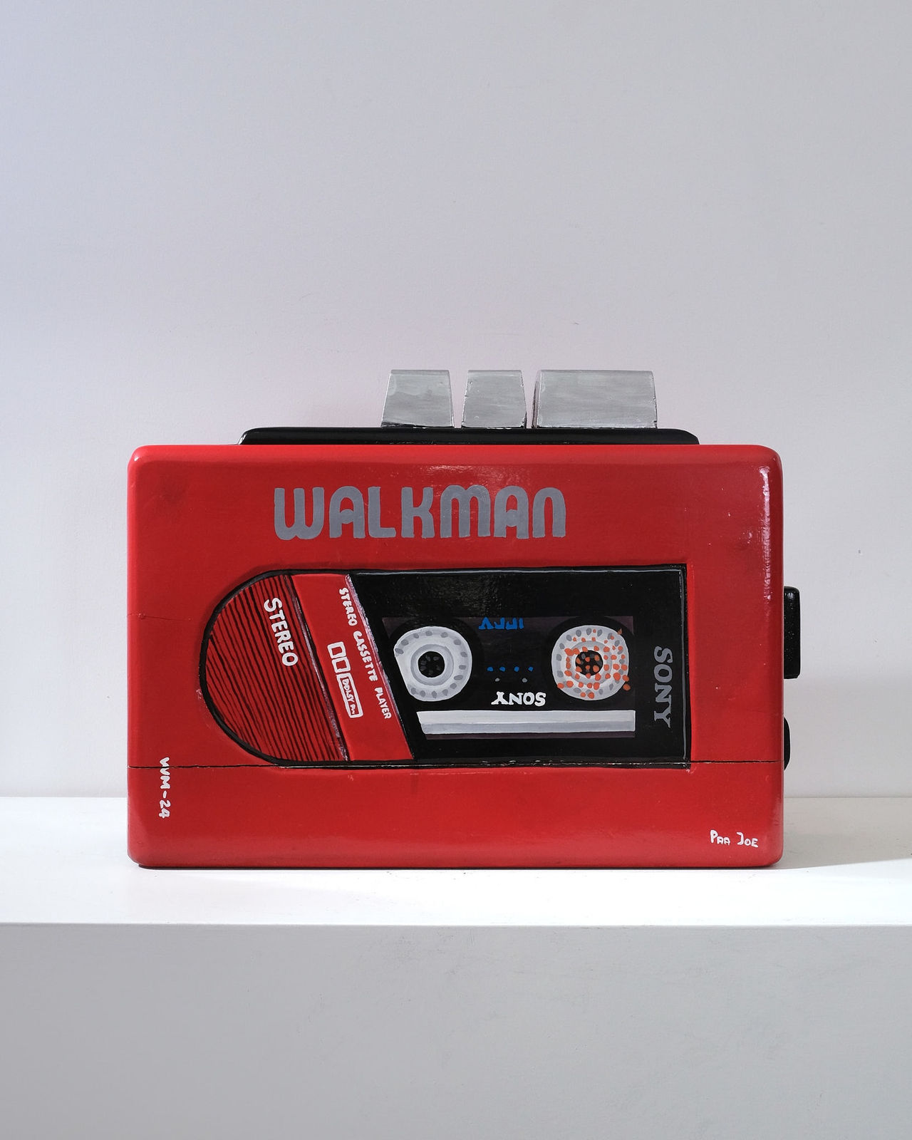Paa Joe, Walk-Man Box Sculpture Maquette