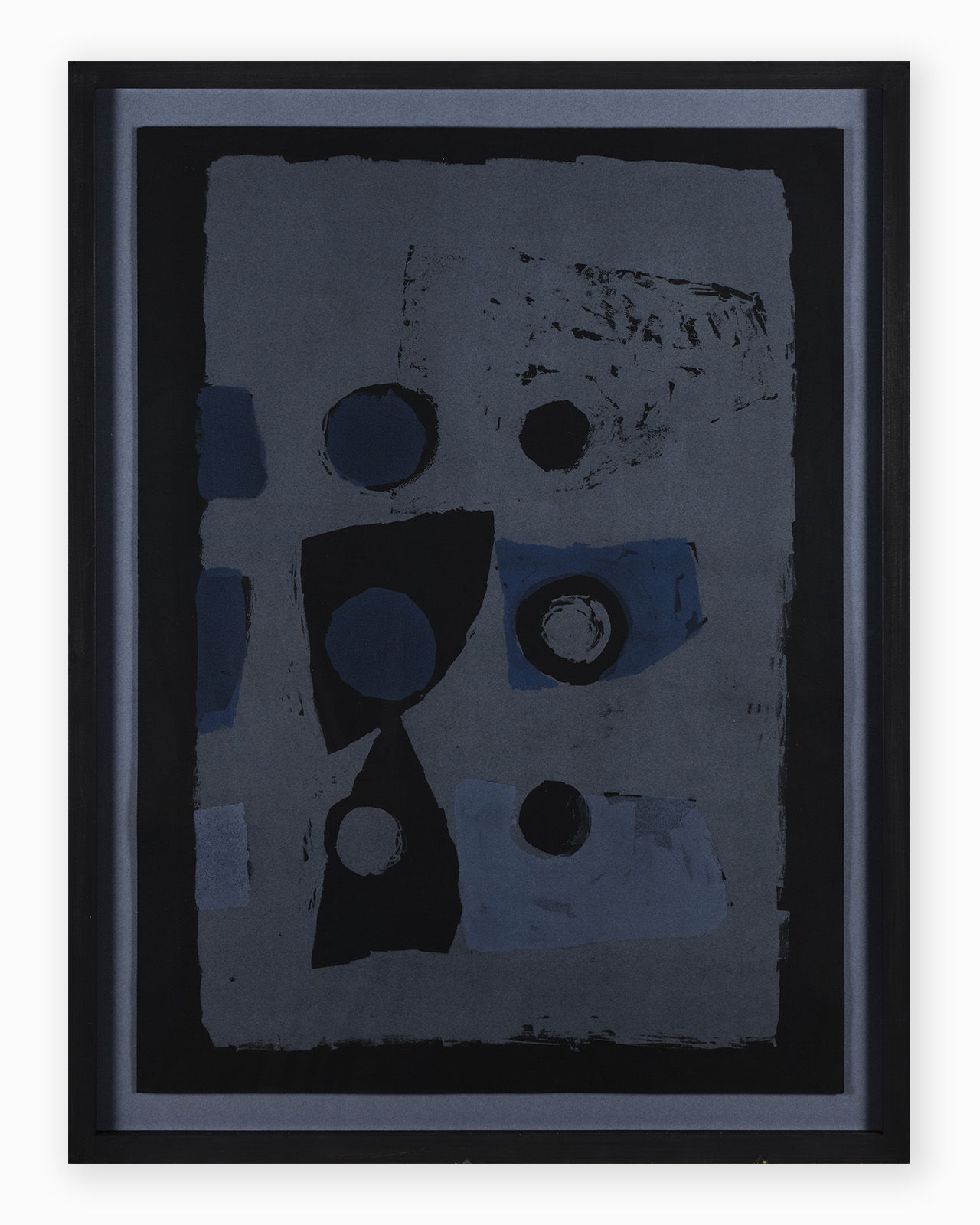 Clifford Ellis, Variations on Six (Blue on Black)
