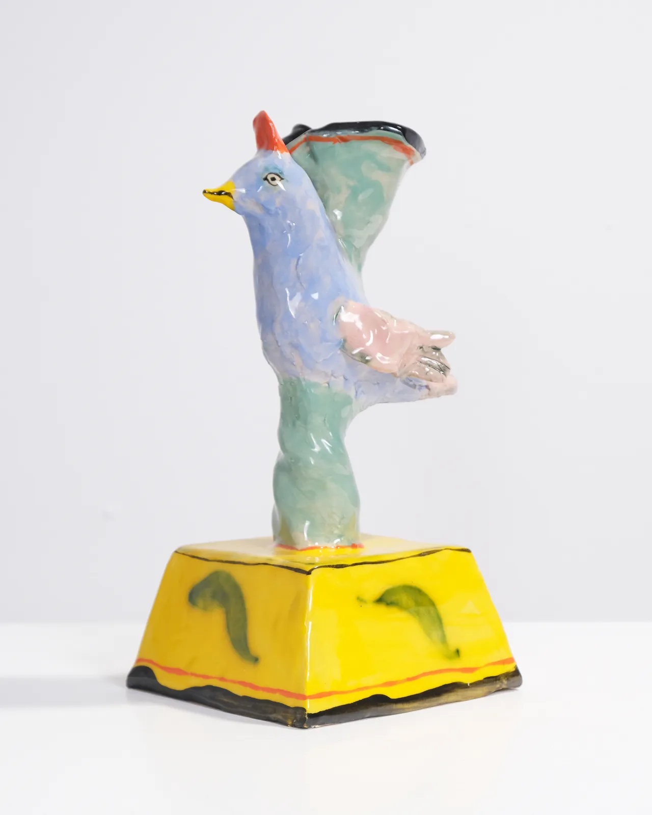 Claudia Rankin, Blue Bird Candleholder
