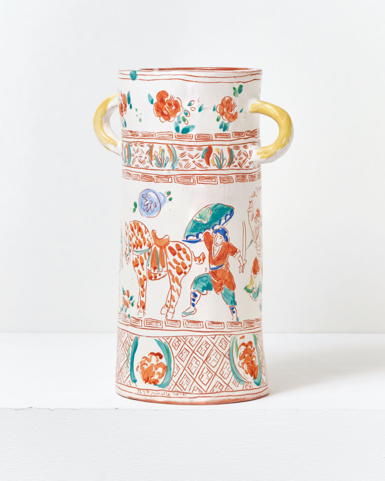 1690 Ceramics, 1690 Famille Verte vase
