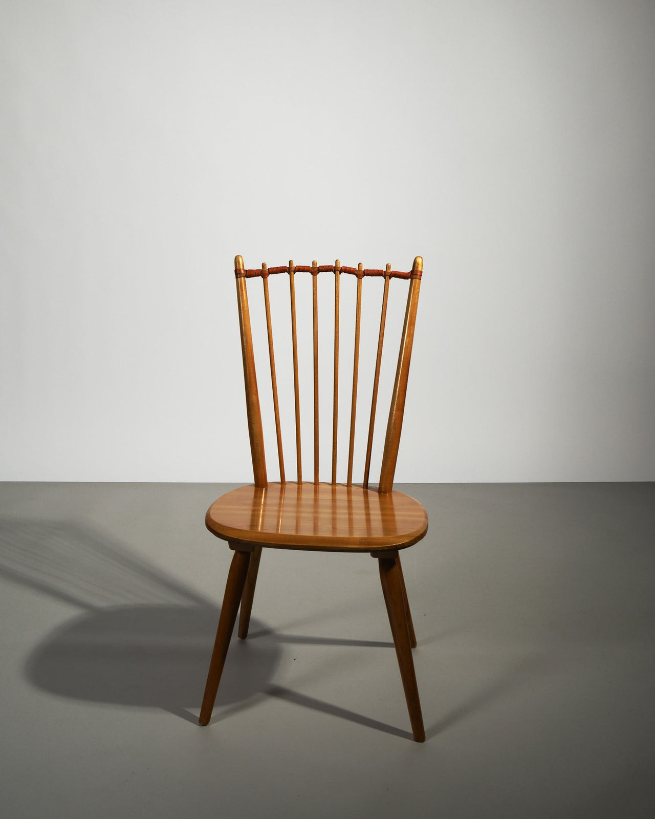 Albert Haberer, Set of 3 Windsor Style Dining Chairs