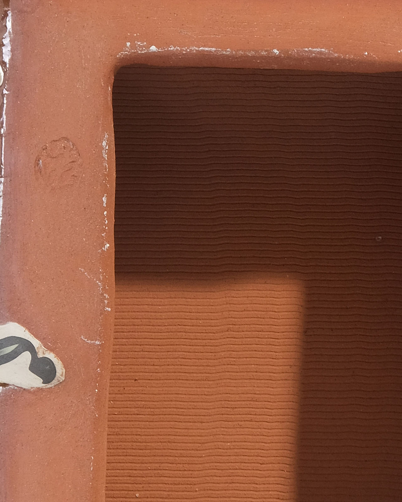 Nicola Tassie, Slip Pillow - Green on Black on Cream